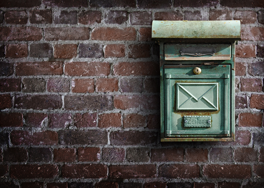 Mail Box on Bricked Wall